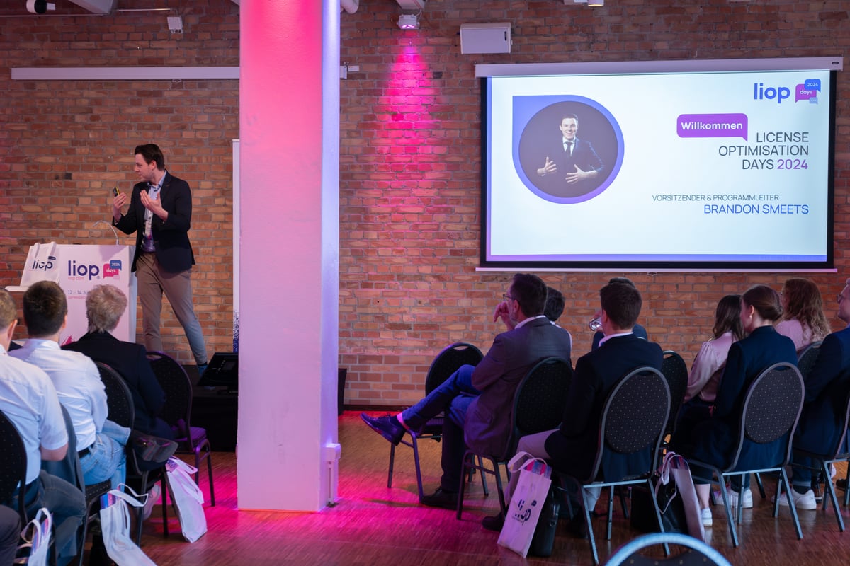 liop License Optimisation Days 2024 - Konferenztag 1